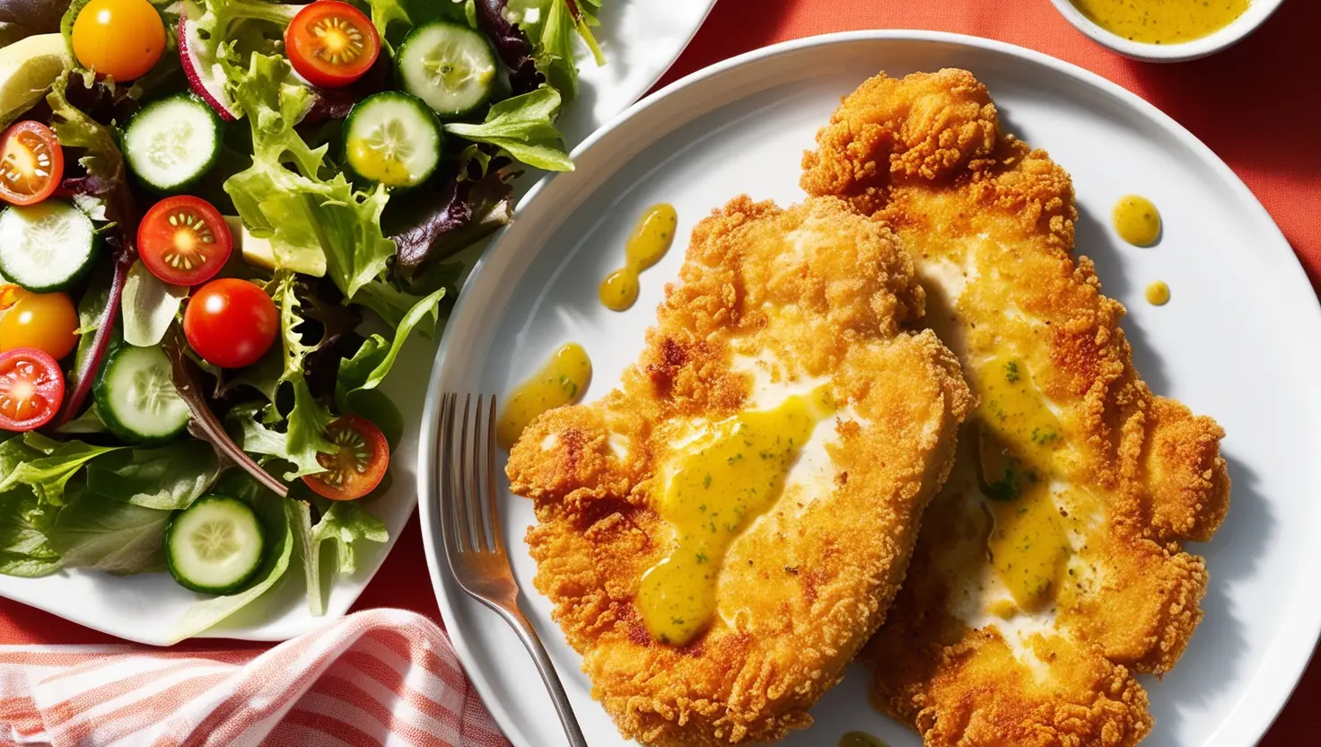 A bowl of panko breadcrumbs and grated cheese for chicken cutlet